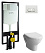 Комплект VitrA Zentrum 9012B003-7206 4 в 1 с микролифтом