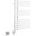 Полотенцесушитель электрический Boheme Venturo 721-MW 93,8х50 см белый матовый