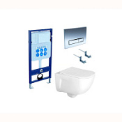 Комплект Aquatek SET AQUATEK ДИВА 4в1 подвесной унитаз + инсталляция + кнопка + сидение