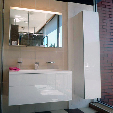 Шкаф-пенал Keuco Royal Reflex R белое стекло 