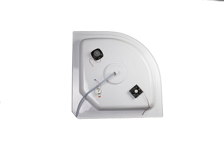 Душевая кабина Niagara Classic NG-43085-14QP 100x80x215 стекло матовое/профиль серебро
