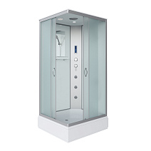 Душевая кабина Niagara Classic NG-33984-14QF 90x80x215 стекло матовое/профиль серебро