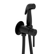 Гигиенический душ со смесителем Milardo Tidy 001BLR0M08 черный