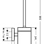 Ершик Hansgrohe PuraVida 41505000 - фото 2