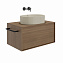 Раковина накладная Kerama Marazzi Artbasin Vento VE.wb.50\SAN 50 песочный матовый - фото 4