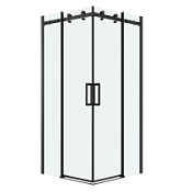 Душевой уголок Grossman Classic 300.K33.04.8080.21.00 78-80x78-80x195 прозрачное/черный матовый