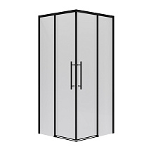 Душевой уголок Niagara Nova NG-6828-34BLACK 80x80x195 стекло прозрачное/профиль черный матовый