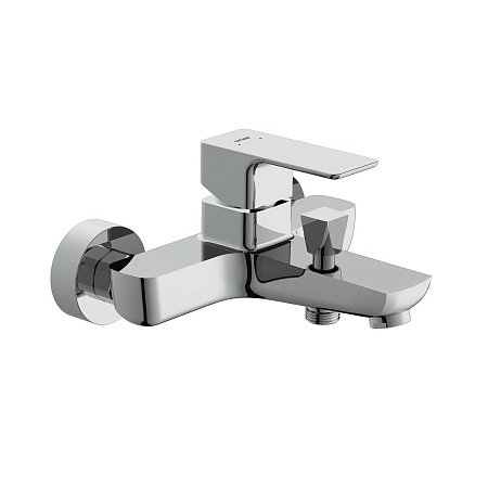 Смеситель Cersanit Geo 63040 для ванны с душем, хром