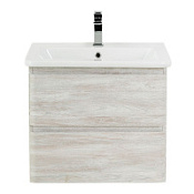 Тумба под раковину BelBagno Albano ALBANO-CER-600-2C-SO-RV 60 подвесная, Rovere Vintage Bianco