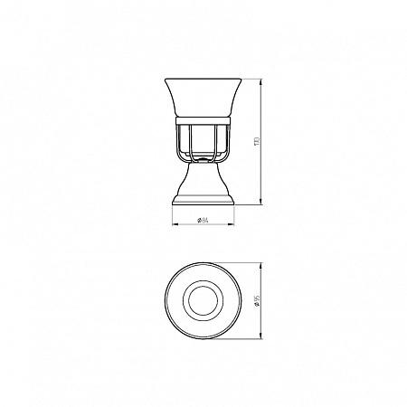 Стакан Migliore Provance 17679 хром