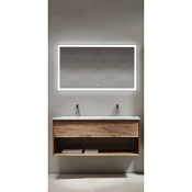 Мебель для ванной Sancos Marmi 1.0 120 MR1.0120ECH два смесителя, дуб чарльстон/белый