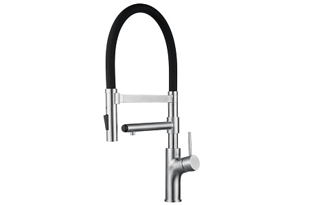 Смеситель Zorg Inox SZR-1010 для кухонной мойки/для фильтра, нержавейка