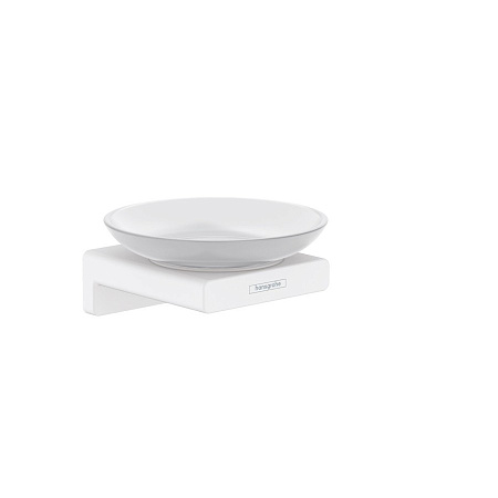 Мыльница Hansgrohe AddStoris 41746700 белый матовый