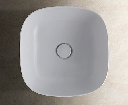 Раковина Globo T-Edge B6Q38.BI 38х38 белый