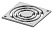 Решетка Tece TECEdrainpoint S 3665001 с фиксаторами