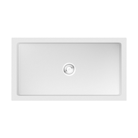 Кухонная мойка Omoikiri Mikura 76-WH 46x76x25.4 белый