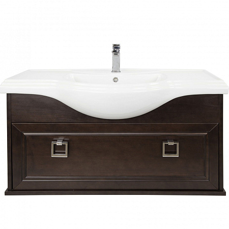 Тумба под раковину Tessoro Foster TS-F90120-CH-N 120 подвесная, темный орех