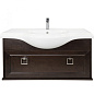 Тумба под раковину Tessoro Foster TS-F90120-CH-N 120 подвесная, темный орех
