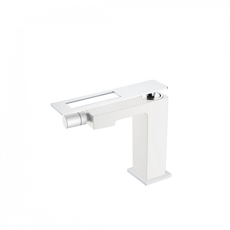 Смеситель Boheme Q 146-WCR для биде, белый/хром