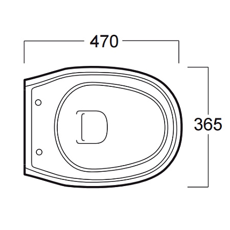 Крышка-сиденье для унитаза Simas Arcade AR 005 Br без микролифта, орех/бронза