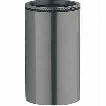 Стакан Boheme Uno 10982-GM для зубных щеток, оружейная сталь