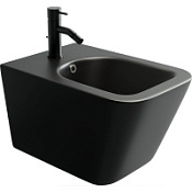 Биде подвесное Ceramica Nova Metric CN3008MB черный матовый Биде подвесное Ceramica Nova Metric CN3008MB черный матовый