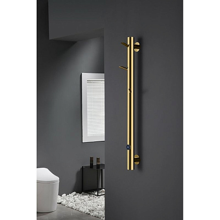 Полотенцесушитель электрический Boheme Uno Oak 724-G 150х20 золото