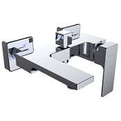 Смеситель Clever Saona Slim 60124 для ванны с душем, хром