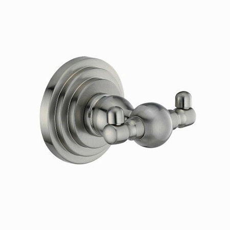 Крючок WasserKRAFT Ammer K-7023D двойной, матовый хром