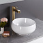 Раковина накладная BelBagno BB1114 31.5x31.5x16 белый - фото 3