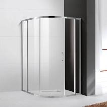 Душевой уголок Cezares Molveno MOLVENO-R-11-90+20-C-Cr-IV 110x110x195 стекло прозрачное/профиль хром