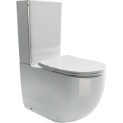 Унитаз-компакт Ceramicanova Metropol CN4001 микролифт, белый