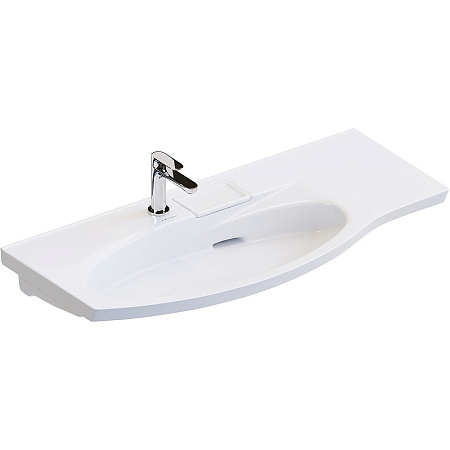 Раковина Kerama Marazzi Riva RV.wb.100Lh L белый глянцевый