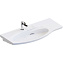 Раковина Kerama Marazzi Riva RV.wb.100Lh L белый глянцевый - фото 1