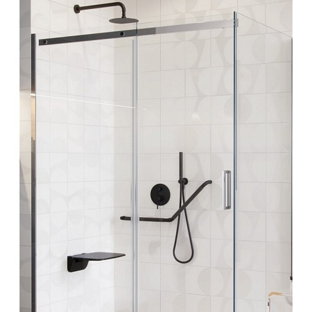 Душевая стойка Excellent Pi AREX.SET.1245BL черный матовый