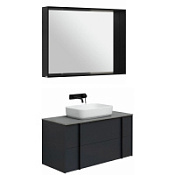 Мебель для ванной Allen Brau Reality 1.32007.AM 100 антрацит матовый