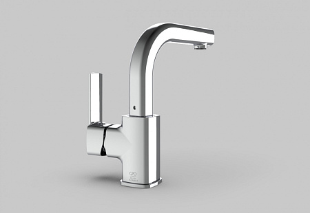 Смеситель GPD Pedra MTL160 для раковины, хром