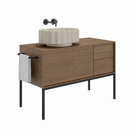 Раковина накладная Kerama Marazzi Artbasin Conchiglia CC.wb.50\SAN 50 песочный матовый