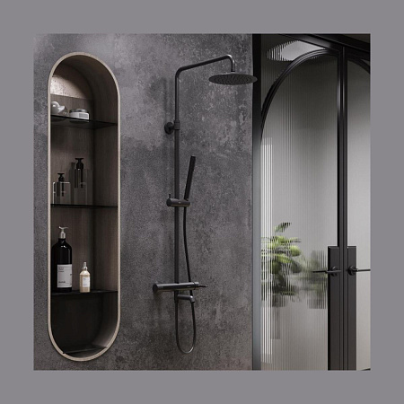 Душевая стойка Damixa Scandinavian Pure 936740300 черный