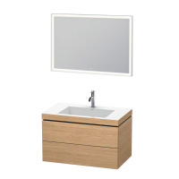 Мебель для ванной Duravit L-Cube LC69285252 100 два ящика, дуб европейский