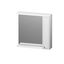 Шкаф-зеркало RedBlu Palace One 75 R с подсветкой, белый глянец Шкаф-зеркало RedBlu Palace One 75 R с подсветкой, белый глянец