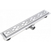 Душевой лоток Esbano Meta M-RAIN-70MC с решёткой, хром матовый