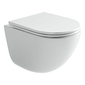 Унитаз подвесной Ceramicanova Vogue CN4008T белый