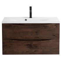 Тумба с раковиной BelBagno Marino MARINO-1000-2C-SO-RW-P 100 rovere moro