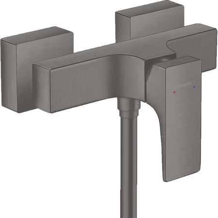Смеситель Hansgrohe Metropol 32560340 для душа, шлифованный черный хром