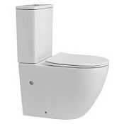 Унитаз-компакт ABBER Bequem AC1110 безободковый, белый