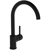 Смеситель VitrA Minimax S A4209136EXP для кухонной мойки, черный матовый