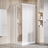 Душевой уголок Ravak Supernova ASRV3-90*80 + APSS-80 94040U02Z1 Transparent, сатин