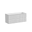Тумба с раковиной Sancos Snob R 120 SNR120W один смеситель, Bianco