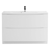 Тумба с раковиной BelBagno Marino MARINO-800-2C-PIA-BL-P 80 bianco lucido